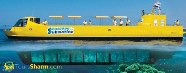 Semi Submarine from Sharm El-Sheikh